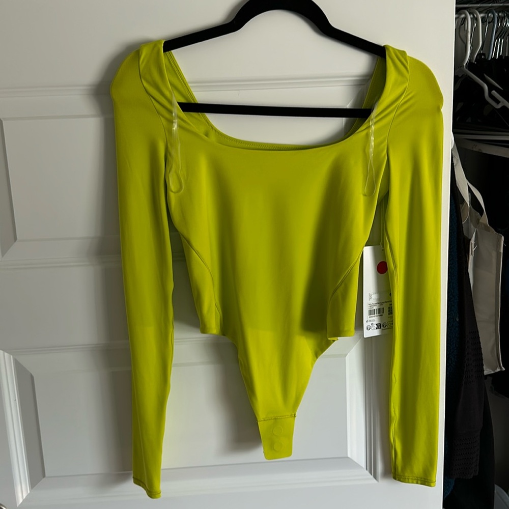 🔥NWT LULULEMON WUNDERMOST SQUARE-NECK BODYSUIT